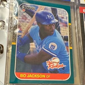 1987 Donruss Rookie #14 Bo Jackson The Rookies Baseball Card